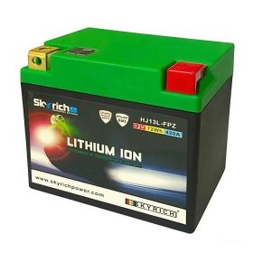   Skyrich HJ13L-FPZ 12V 6Ah 420A lítium motorkerékpár akkumulátor