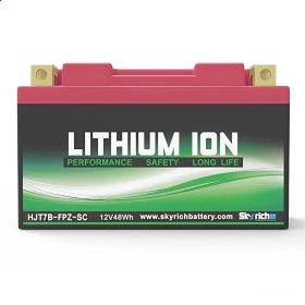   Skyrich HJT7B-FPZ 12V 4Ah 240A lítium motorkerékpár akkumulátor