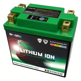   Skyrich HJTX14AHQ-FP 12V 5Ah 240A lítium motorkerékpár akkumulátor