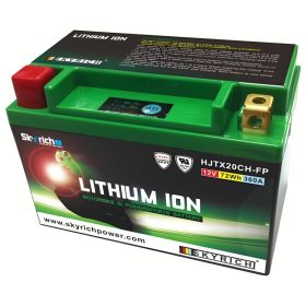   Skyrich HJTX20CH-FP 12V 6Ah 390A lítium motorkerékpár akkumulátor