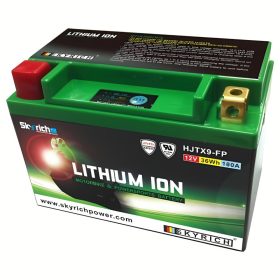   Skyrich HJTX9-FP 12V 3Ah 180A lítium motorkerékpár akkumulátor