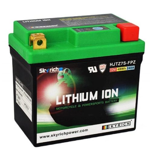 Skyrich HJTZ7S-FPZ 12V 4Ah 240A lítium motorkerékpár akkumulátor
