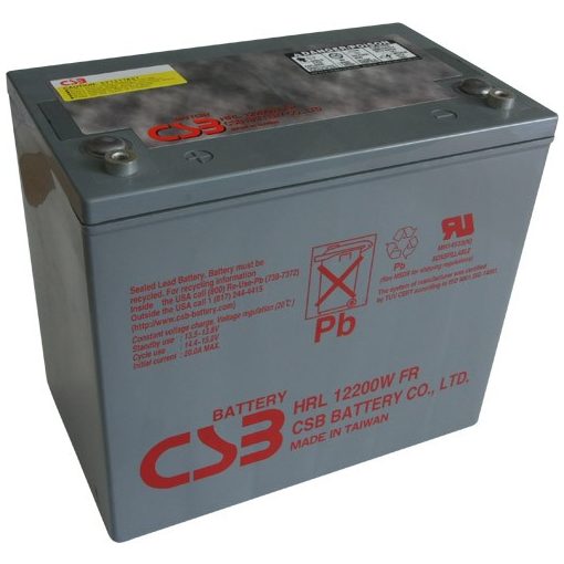 CSB HRL12200W zselés akkumulátor 12V 55Ah (12V 200W)