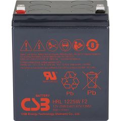 CSB HRL1225W zselés akkumulátor 12V 5.9Ah (12V 25W)