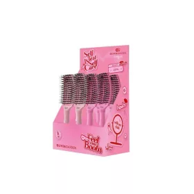 Olivia Garden Fingerbrush Soft&Bubble Pink Display