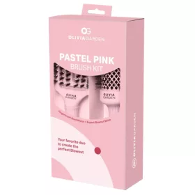 Olivia Garden Pastel Pink Brush Kit 2db