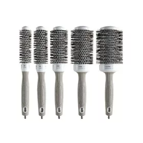 Olivia Garden Shine White & Grey körkefe szett