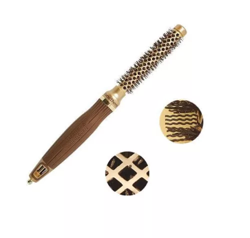 Olivia Garden Shine Gold & Brown 15 körkefe