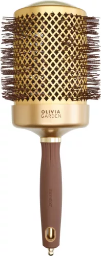 Olivia Garden Shine Gold & Brown 80 körkefe