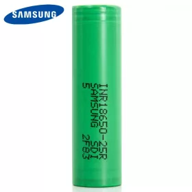   Samsung 3,7V 2500mAh nagyáramú Li-ion ipari akkumulátor cella - INR18650-25R