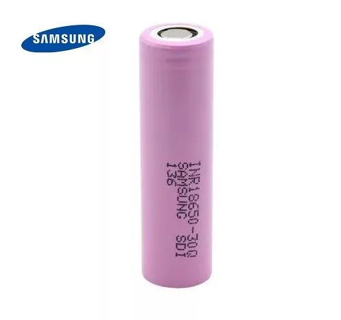 Samsung 3,7V 3000mAh Li-ion ipari akkumulátor cella - INR18650-30Q