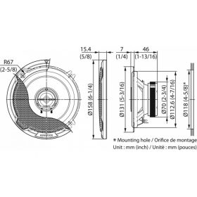 Kenwood-KFC-PS1396-2utas-hangszoro-szett