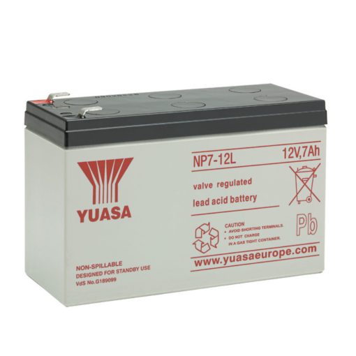 Yuasa NP 12V 7Ah F2 zselés akkumulátor