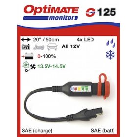 Tecmate Akkumulátor-állapot kijelző  (AGM/GEL/STD) 