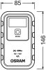 Osram 904 automata akkumulátor töltő 6V/12V 4A Start/Stop - OEBCS904