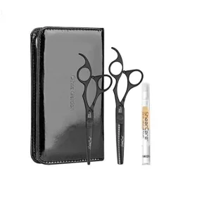 Olivia Garden olló SZETT Sikcut Matt Black 575+635