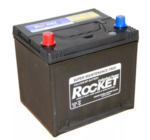 Rocket 12V 54Ah 560A Bal+ Ázsiai Autó Akkumulátor 