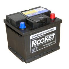 Rocket 12V 43Ah 420A Jobb+ Autó Akkumulátor 