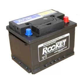 Rocket 12V 54Ah 510A Jobb+ Autó Akkumulátor 