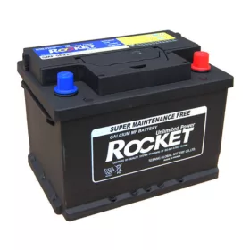 Rocket 12V 62Ah 540A Jobb+ Autó Akkumulátor 