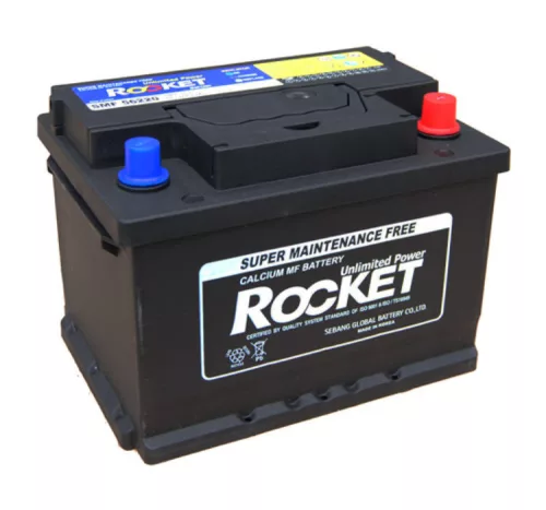 Rocket 12V 62Ah 540A Jobb+ Autó Akkumulátor 