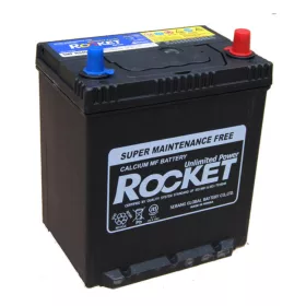 Rocket 12V 35Ah 300A Jobb+ Ázsiai Autó Akkumulátor 