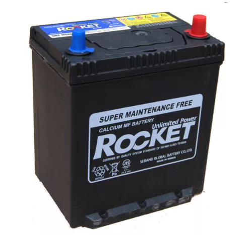 Rocket 12V 35Ah 300A Jobb+ Ázsiai Autó Akkumulátor 