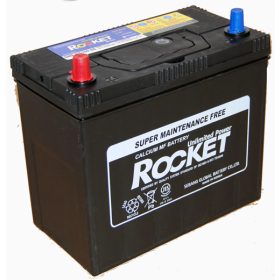 Rocket 12V 45Ah 430A Bal+ Ázsiai Autó Akkumulátor 