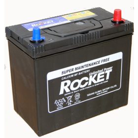 Rocket 12V 45Ah 430A Jobb+ Ázsiai Autó Akkumulátor 