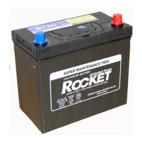 Rocket 12V 45Ah 430A Jobb+ Ázsiai Autó Akkumulátor 