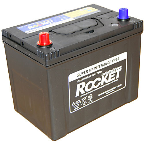 Rocket 12V 70Ah 600A Bal+ Ázsiai Autó Akkumulátor 