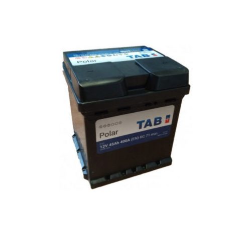 TAB Polar 12V 45Ah 400A J+ autó akkumulátor