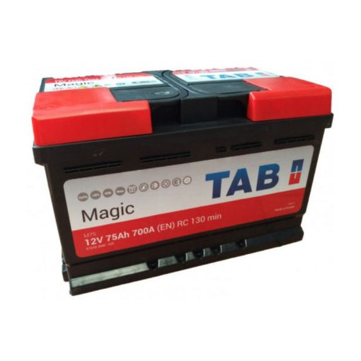 TAB Magic 12V 75Ah 720A J+ autó akkumulátor