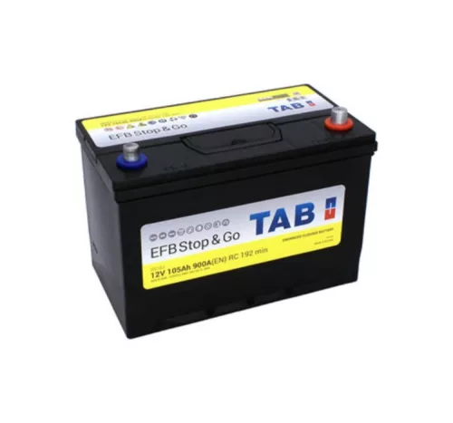 TAB Stop&Go EFB 12V 105Ah 900A J+ ázsiai autó akkumulátor