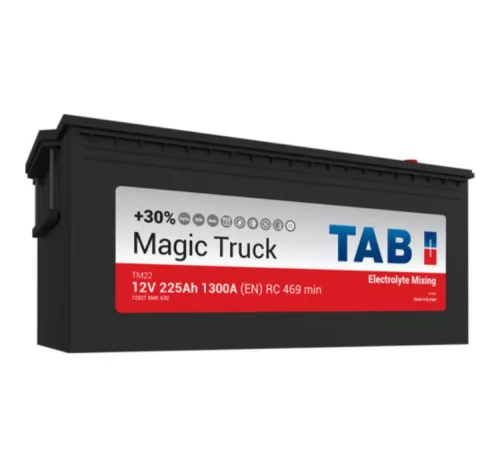 TAB Magic 12V 225Ah 1300A tgk teherautó akkumulátor
