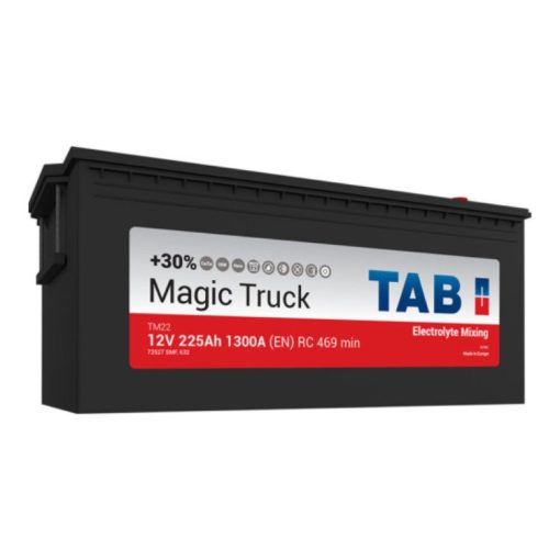 TAB Magic 12V 225Ah 1300A tgk teherautó akkumulátor