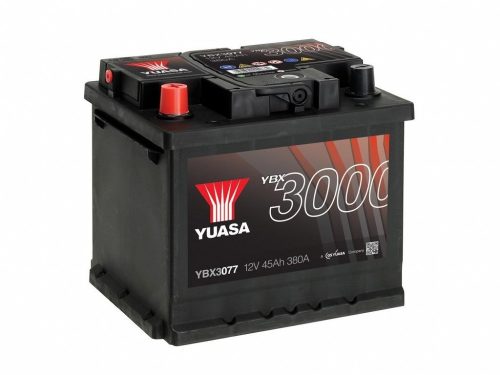 yuasa-ybx3077-12v-45Ah-380A-auto-akkumulator