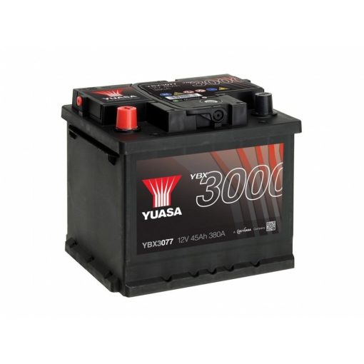 yuasa-ybx3077-12v-45Ah-380A-auto-akkumulator